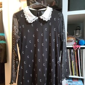 Killstar Misty Collar Dress - Size L